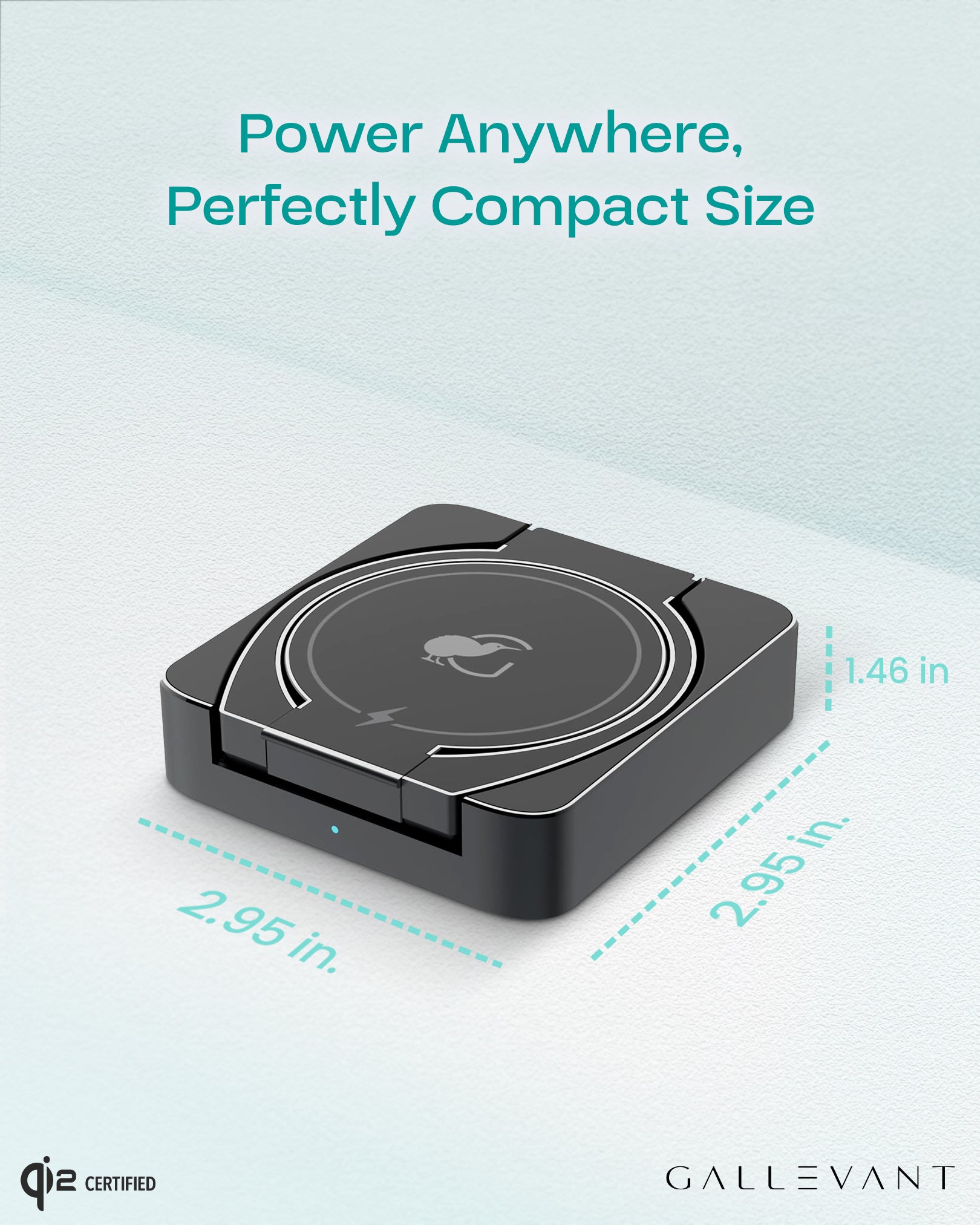3-in-1 Wireless Foldable Charging Dock - White