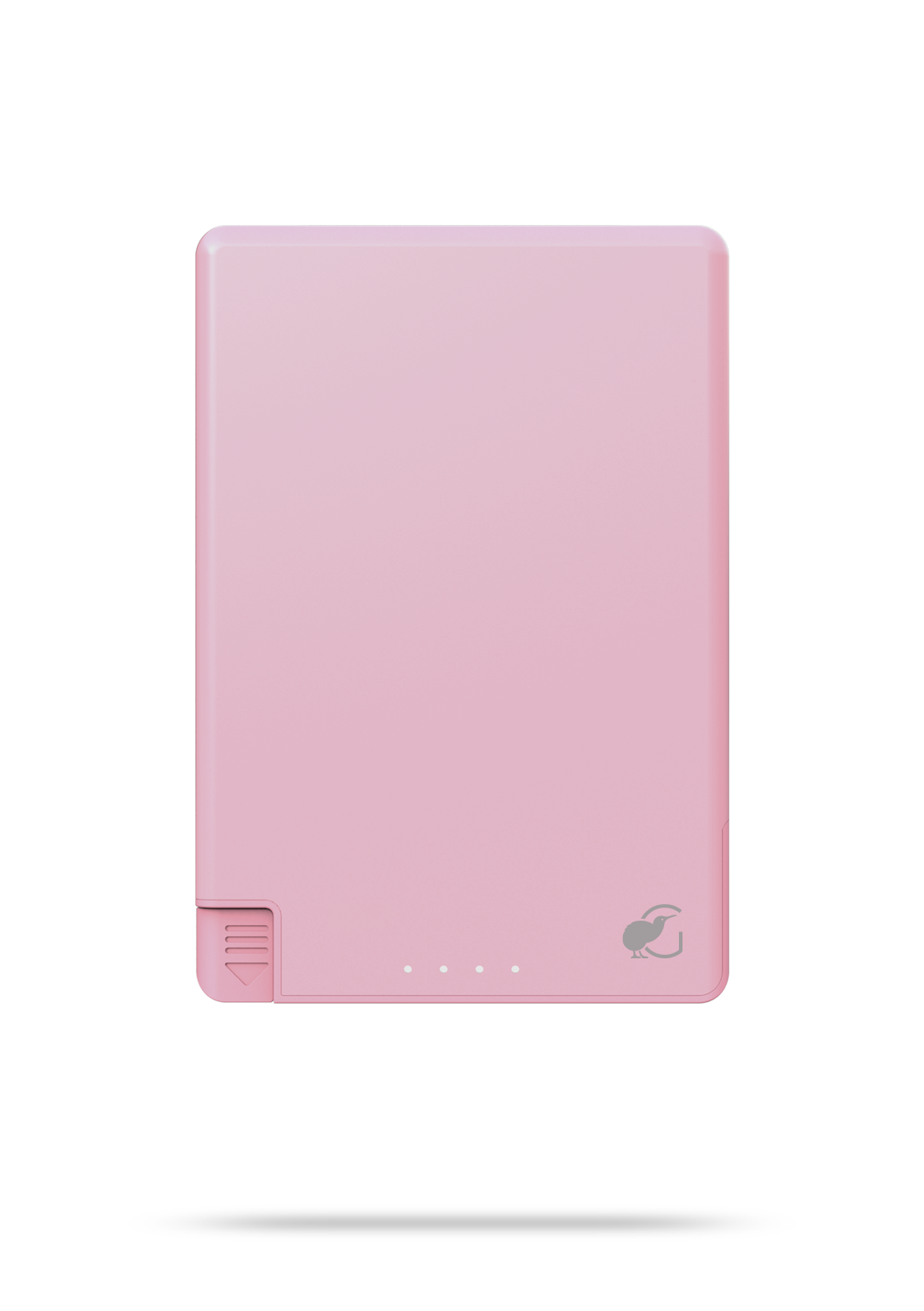 SlimCharge™ 5000mAh Magnetic Power Bank with Built-In Cables