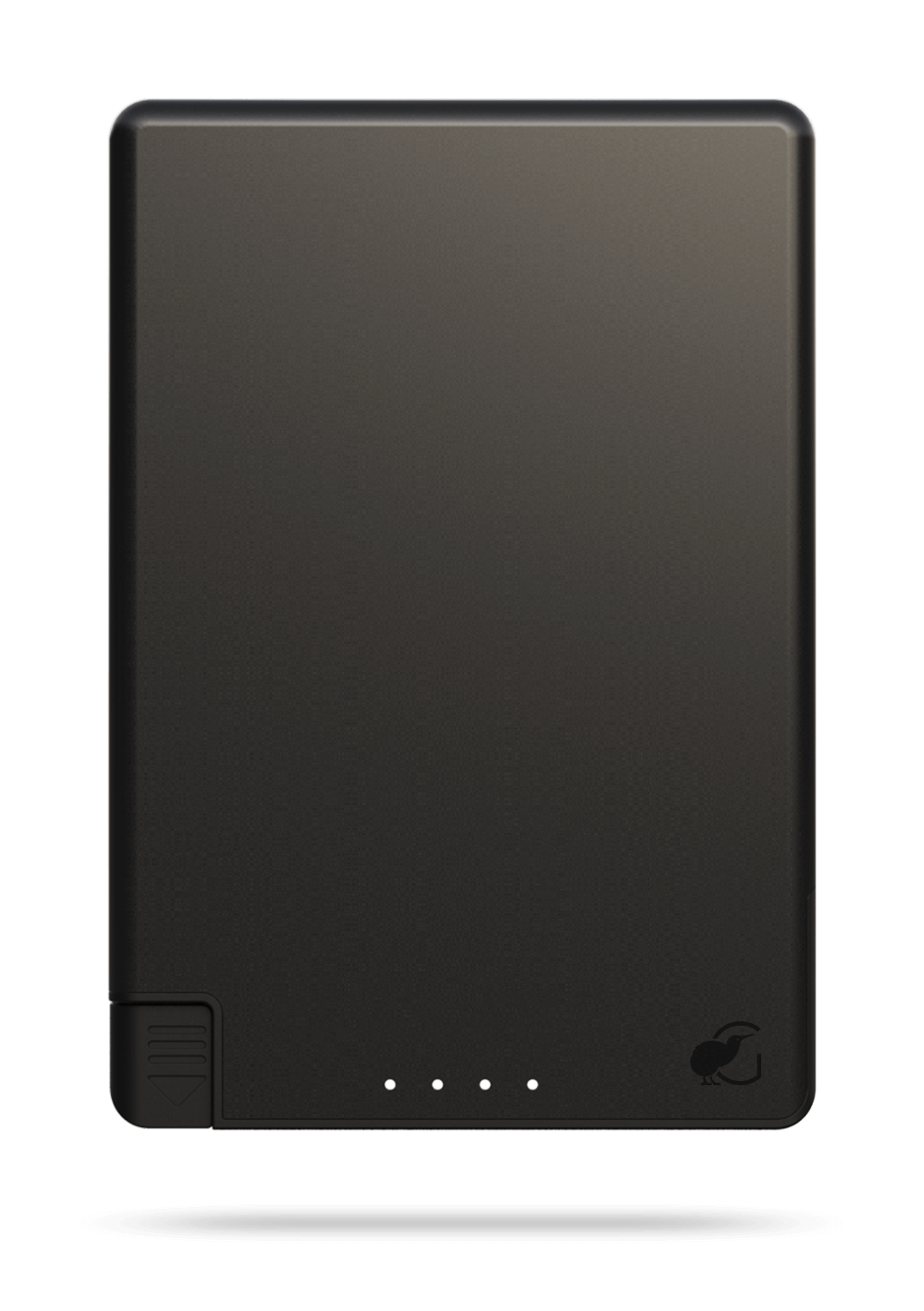 SlimCharge™ 5000mAh Magnetic Power Bank with Built-In Cables