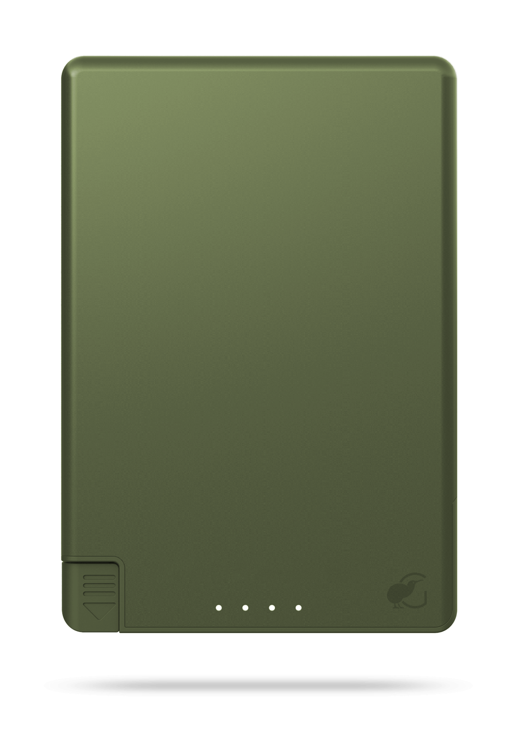SlimCharge™ 5000mAh Magnetic Power Bank with Built-In Cables