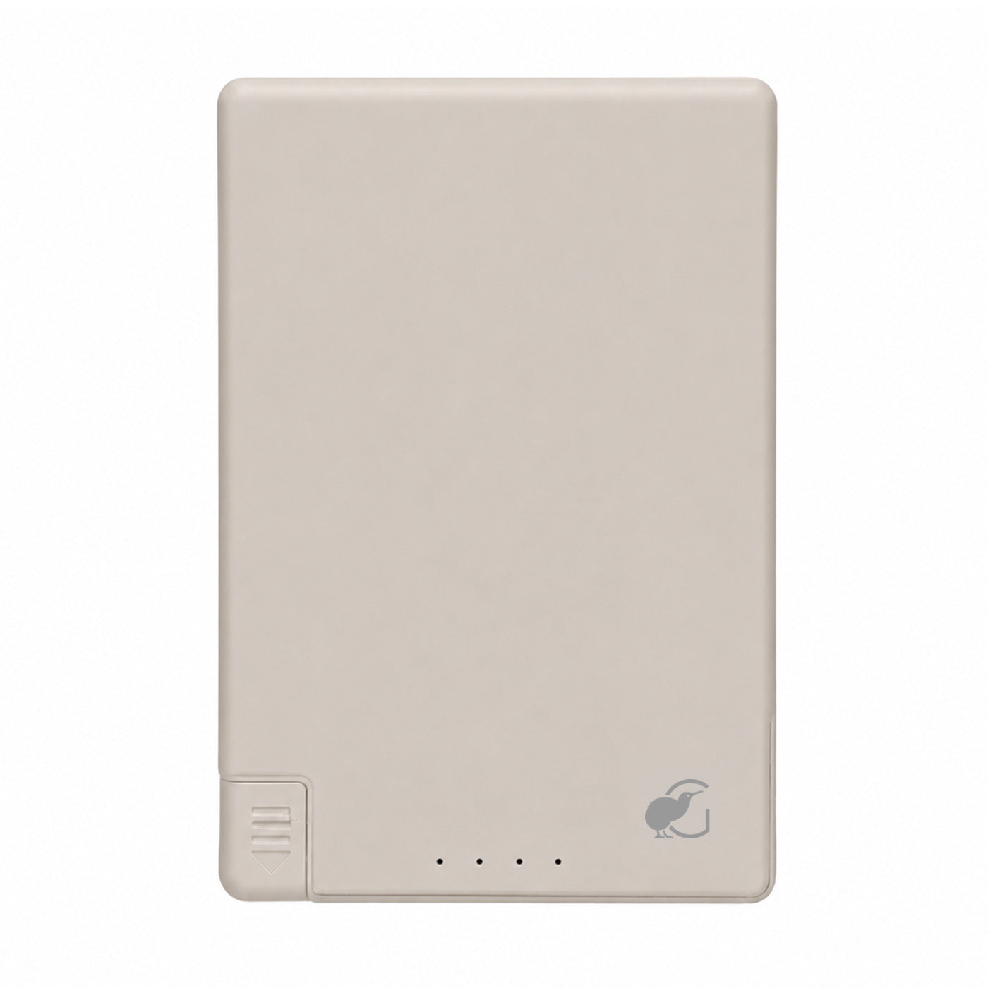 SlimCharge™ Magnetic Power Bank with Built-In Cables - 5k mAh