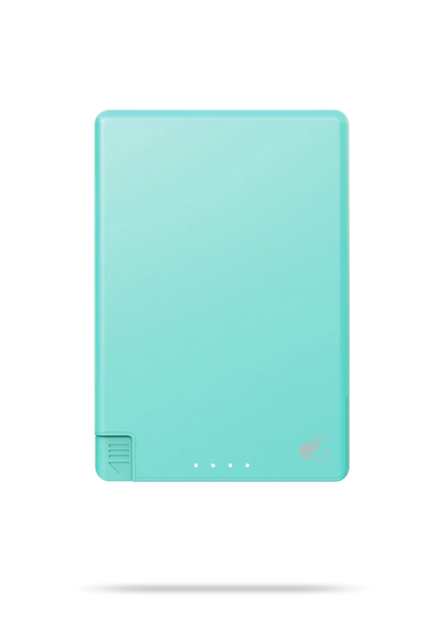 SlimCharge™ 5000mAh Magnetic Power Bank with Built-In Cables