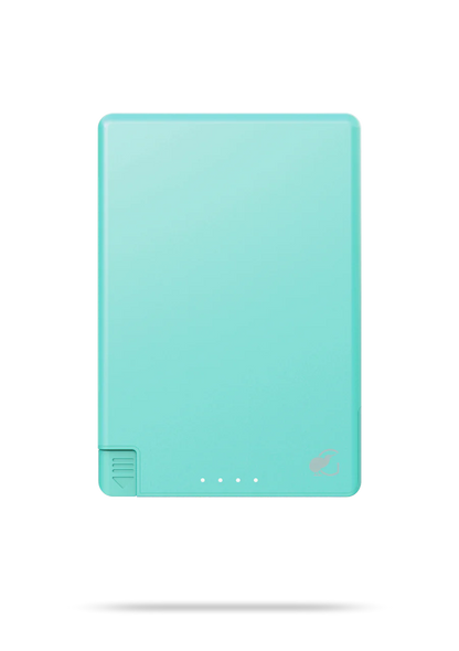 SlimCharge™ 5000mAh Magnetic Power Bank with Built-In Cables