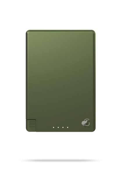 SlimCharge™ 5000mAh Magnetic Power Bank with Built-In Cables